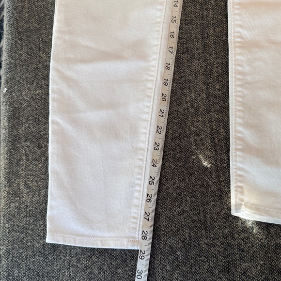 NWT Old Navy Women's White Super Skinny Jeans Mid Rise sz 18 Regular Stretch - Picture 7 of 11